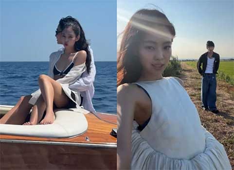 제니, 카이 정체 공개하니 더 핫하네…초밀착 스킨십까지, 거침없다